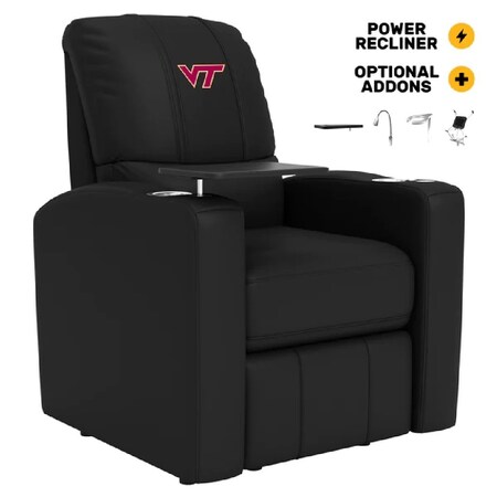 Dreamseat Stealth Power Plus Recliner with Virginia Tech Hokies Logo XZ520823901CDSMHTUSBBLK-PSCOL13225